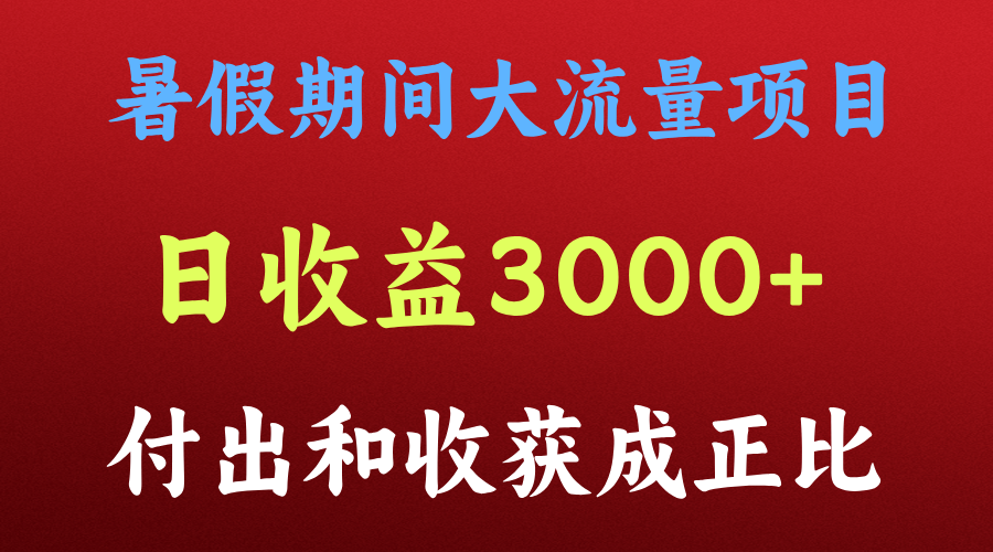 一天收益3000+，暑假期间， 这个项目才是真火-万象聊项目