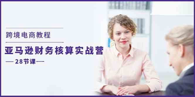 跨境电商教程：亚马逊财务核算实战营（28节课）-万象聊项目