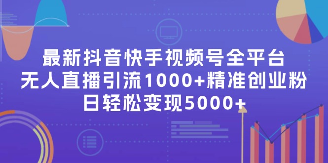 （11970期）最新抖音快手视频号全平台无人直播引流1000+精准创业粉，日轻松变现5000+-万象聊项目