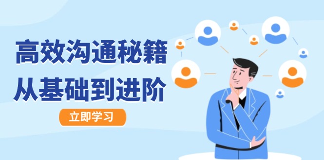 高效沟通秘籍：成长有方向，从基础到进阶，图文音频一应俱全-万象聊项目