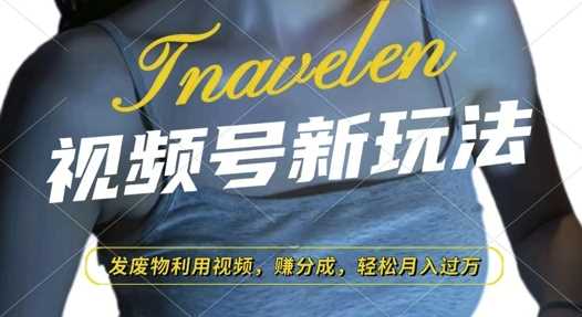 视频号新玩法，废物利用视频，撸分成收益，轻松月入过W【揭秘】-万象聊项目