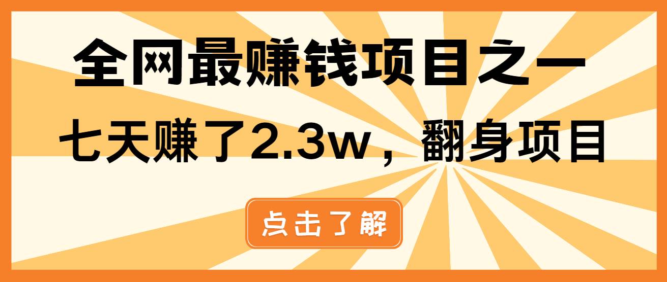 （13674期）小白必学项目，纯手机简单操作收益非常高!年前翻身！-万象聊项目