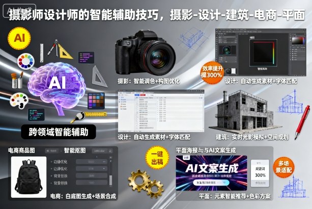 摄影师设计师的智能辅助技巧，摄影-设计-建筑-电商-平面-万象聊项目
