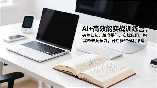 AI+高效能实战训练营，破除认知、精准提问、实战应用，构建未来竞争力，开启多维盈利渠道-万象聊项目