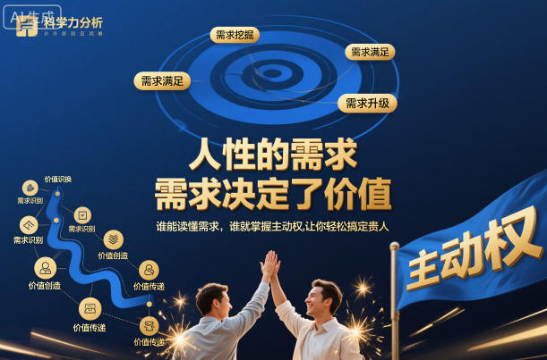 人性的需求，需求决定了价值，谁能读懂需求，谁就掌握主动权，让你轻松搞定贵人【文档】-万象聊项目