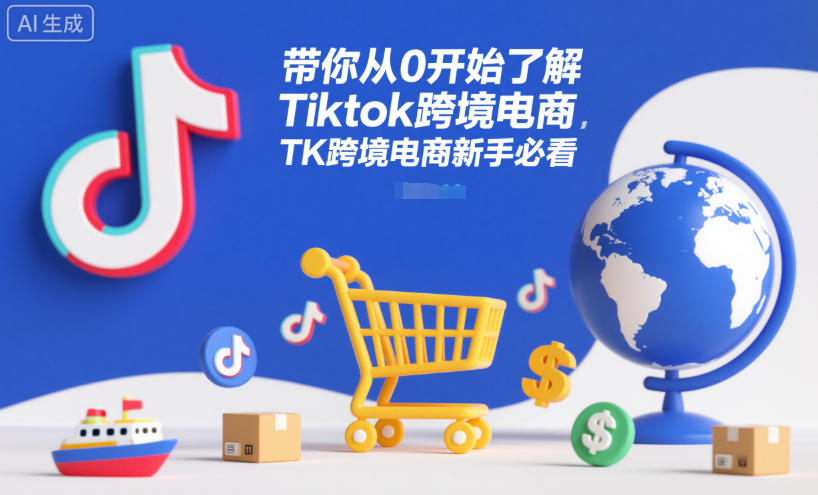 带你从0开始了解Tiktok跨境电商，TK跨境电商新手必看-万象聊项目