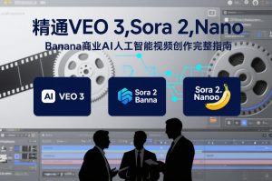 精通VEO 3,Sora 2,Nano Banana商业AI人工智能视频创作完整指南-万象聊项目