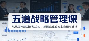 五道战略管理课:从思维构建到落地监控,掌握企业战略全流程方法论-万象聊项目
