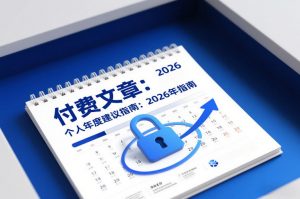 付费文章：个人年度建议指南：2026年指南-万象聊项目
