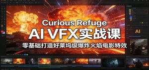 Curious Refuge AI VFX实战课,零基础打造好莱坞级爆炸火焰电影特效-万象聊项目