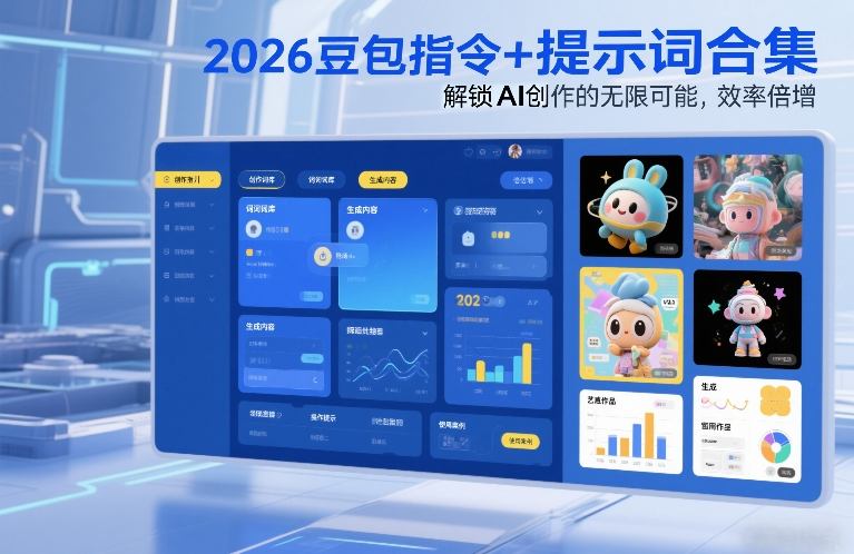 2026豆包指令+提示词合集，解锁AI创作的无限可能，效率倍增-万象聊项目