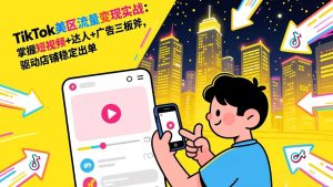 TikTok美区流量变现实战:掌握短视频+达人+广告三板斧,驱动店铺稳定出单-万象聊项目
