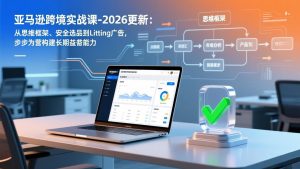 亚马逊跨境实战课-2026更新：从思维框架、安全选品到Listing广告，步步为营构建长期盈利能力-万象聊项目