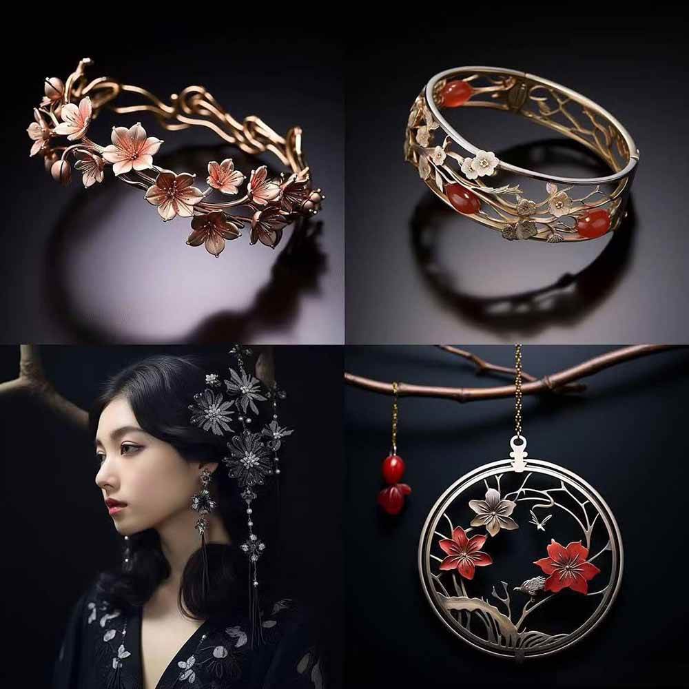 图片[5]-463个Midjourney珠宝摄影提示词：覆盖全品类珠宝，AI设计秒出专业效果-万象聊项目