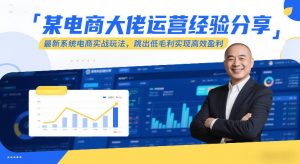 某电商大佬运营经验分享，最新系统电商实战玩法，跳出低毛利实现高效盈利-万象聊项目