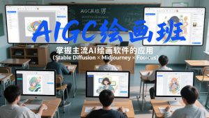 AIGC绘画班，掌握主流Ai绘画软件的应用(Stable Diffusion x Midjourney x Fooocus)-万象聊项目