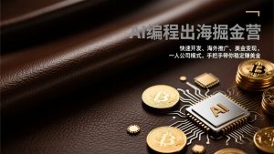 AI编程出海掘金营:快速开发、海外推广、美金变现,一人公司模式,手把手带你稳定赚美金-万象聊项目