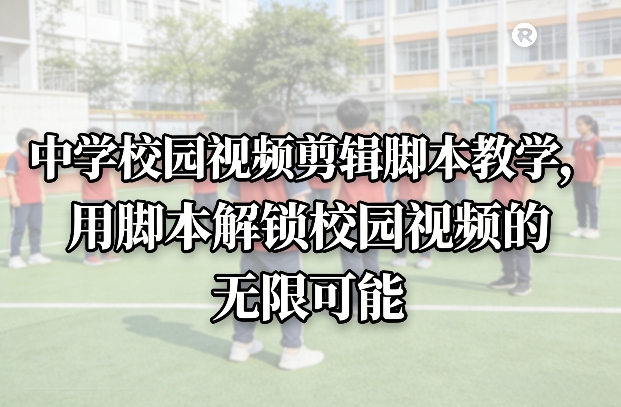 中学校园视频剪辑脚本教学，用脚本解锁校园视频的无限可能-万象聊项目