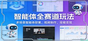 智能体全赛道玩法:多场景智能体部署,视频制作,挂载变现-万象聊项目