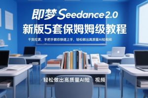 即梦Seedance2.0新版5套保姆级教程，干货拉满，手把手教你快速上手，轻松做出高质量AI短视频-万象聊项目