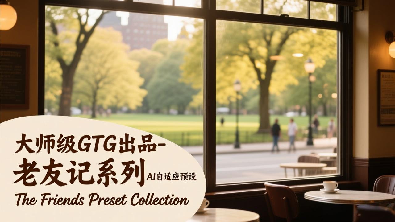 大师级GTG出品-老友记系列AI自适应预设The Friends Preset Collection-万象聊项目
