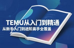 TEMU从入门到精通,从新手入门到进阶高手全覆盖-万象聊项目