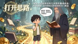 付费文1+2:年轻人还能抓住的几大隐形翻身机会:打开思路,发现那些闷声发财的冷门赛道-万象聊项目