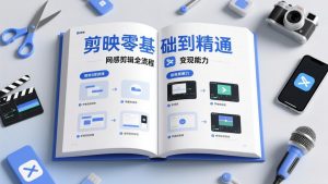 剪映零基础也能快速上手,从入门到精通掌握网感剪辑全流程,掌握能直接变现的剪辑能力-万象聊项目