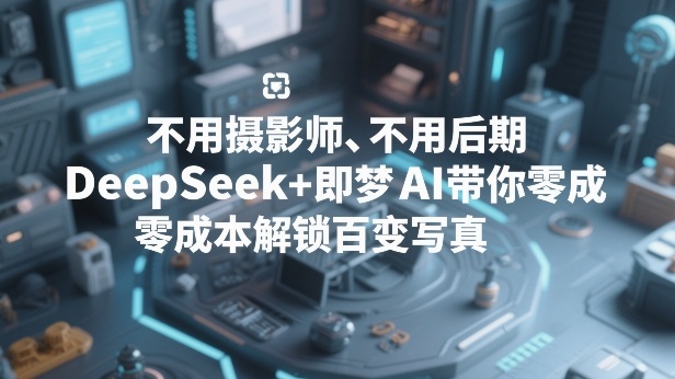 不用摄影师、不用后期，DeepSeek+即梦AI带你零成本解锁百变写真！-万象聊项目