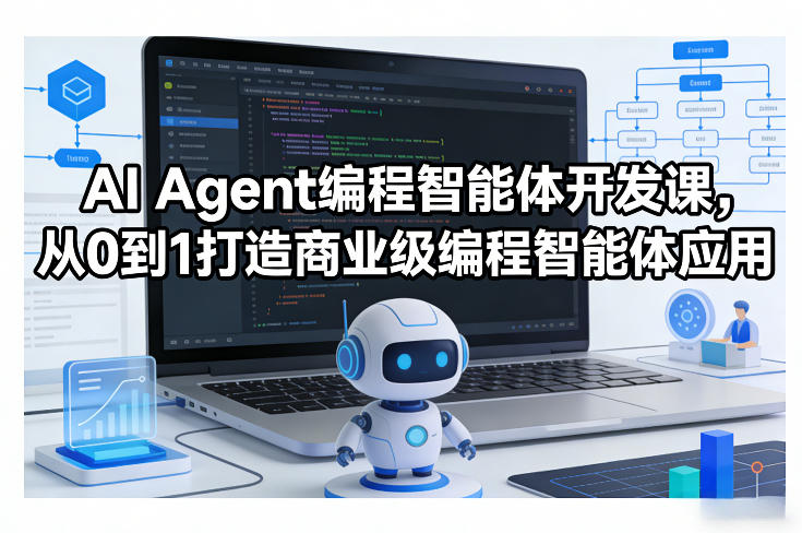 AI Agent编程智能体开发课，从0到1打造商业级编程智能体应用-万象聊项目