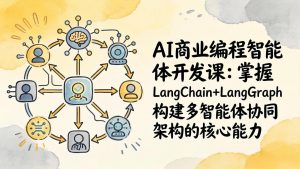 AI商业编程智能体开发课：掌握LangChain+LangGraph构建多智能体协同架构的核心能力-万象聊项目