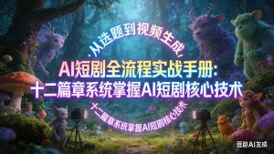 AI 短剧全流程实战手册：从选题到视频生成，十二篇章系统掌握 AI 短剧核心技术-万象聊项目