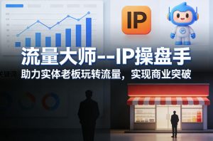 流量大师—IP操盘手，助力实体老板玩转流量，实现商业突破-万象聊项目