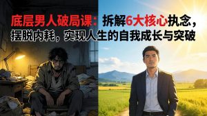 付费文章：底层男人破局课：拆解 6 大核心执念，摆脱内耗，实现人生的自我成长与突破-万象聊项目