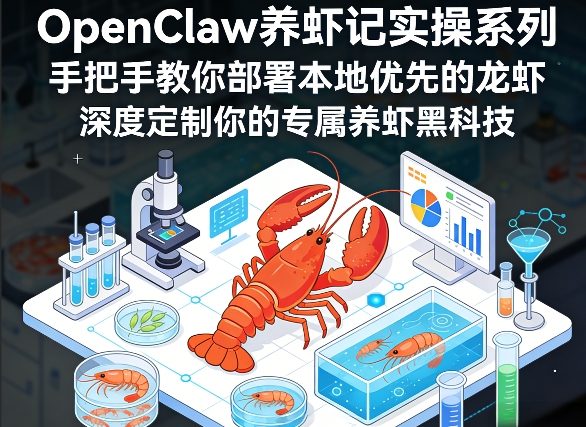 OpenClaw养虾记实操系列，手把手教你部署本地优先的龙虾，深度定制你的专属养虾黑科技-万象聊项目