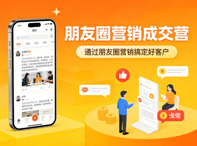朋友圈营销成交营，通过朋友圈营销来搞定好客户-万象聊项目