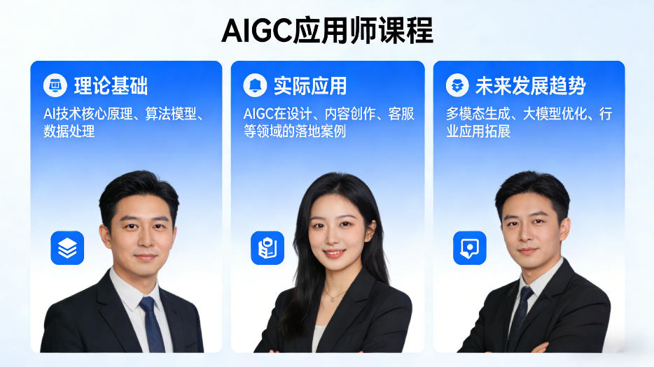 AIGC应用师课程，覆盖了AI技术的理论基础、实际应用、以及未来发展趋势(更新)-万象聊项目