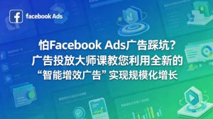 怕Facebook Ads广告踩坑？广告投放大师课教您利用全新的“智能增效广告”实现规模化增长【原创双语字幕】-万象聊项目