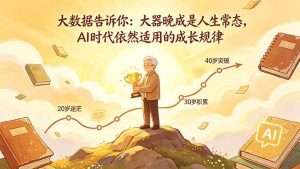付费文章：大数据告诉你：大器晚成是人生常态，AI 时代依然适用的成长规律-万象聊项目