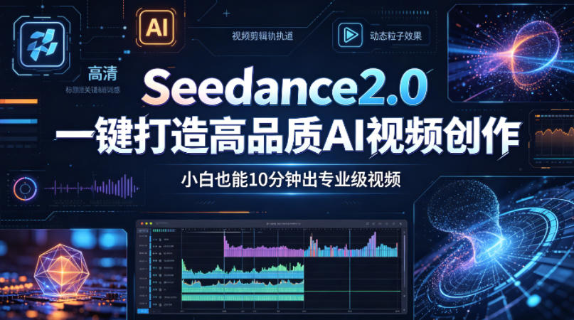 Seedance2.0一键打造高品质AI视频创作，小白也能10分钟出专业级视频-万象聊项目