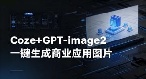 【Coze工作流搭建实操教程】coze+GPT-image2一键生成商业应用图片，全流程保姆级教学-万象聊项目