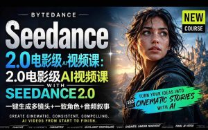 字节跳动的Seedance 2.0 AI电影视频生成制作教程，一键生成多镜头+一致角色+音频叙事-中英字幕-万象聊项目