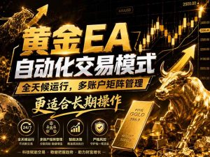 黄金EA量化：多窗口矩阵稳定运行，系统自动执行，收益空间持续放大-万象聊项目