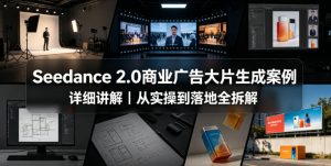 Seedance 2.0商业广告大片生成案例详细讲解｜从实操到落地全拆解-万象聊项目