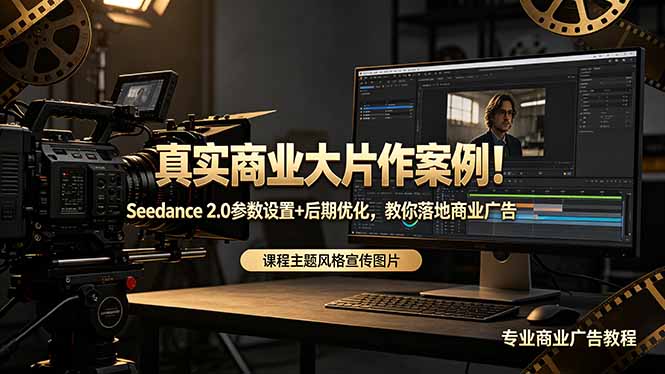 真实商业大片作案例！Seedance 2.0参数设置+后期优化，教你落地商业广告-万象聊项目