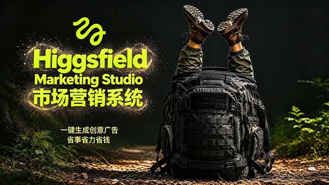 AI广告工作流实战：从脚本到画面用Higgsfield完成，商家也能做品牌视频，省万元成本！附提示词-万象聊项目