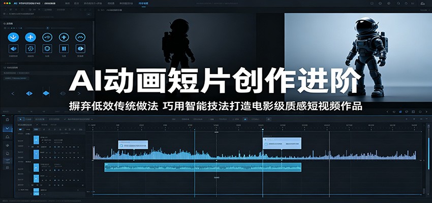 AI动画短片创作进阶：摒弃低效传统做法，巧用智能技法打造电影级质感短视频作品-万象聊项目