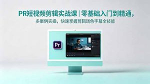 PR短视频剪辑实战课｜零基础入门到精通，多案例实操，快速掌握剪辑调色字幕全技能-万象聊项目