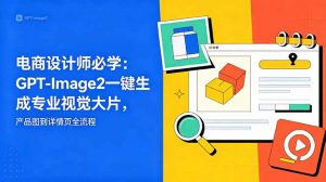 电商设计师必学-更新：GPT-Image2一键生成专业视觉大片，产品图到详情页全流程-万象聊项目