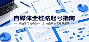 自媒体全链路起号指南：系统学习内容创作、引流变现全套运营逻辑-万象聊项目